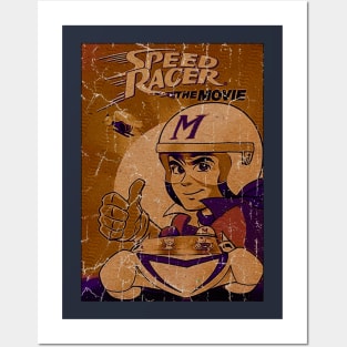 Speed Racer Engraved Vintage Posters and Art